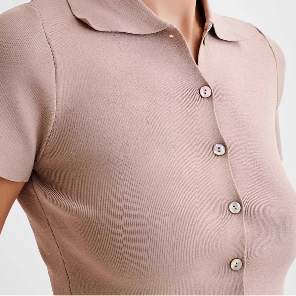 Brand new Meshki Knit Cardigan - Taupe (Klara) - Picture 1 of 4